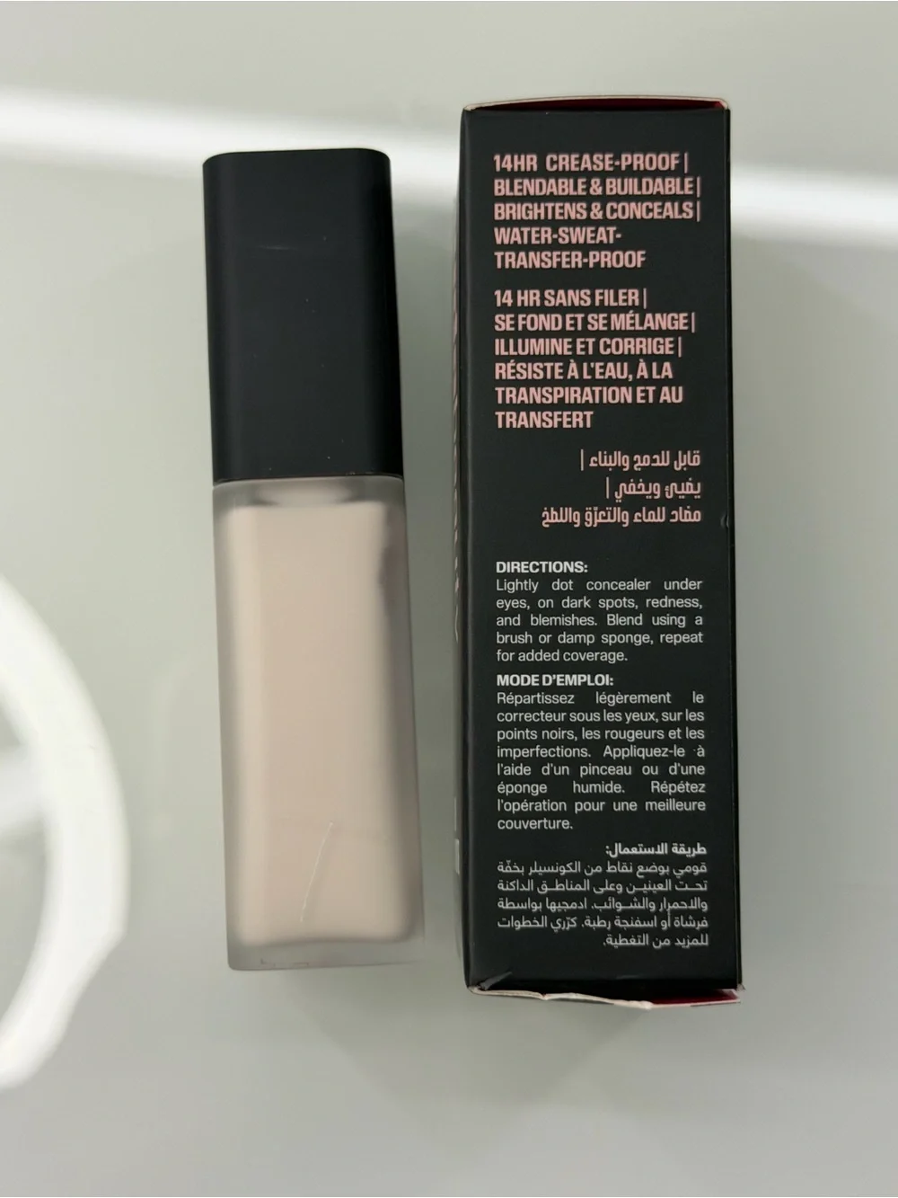 Huda Beauty #FauxFilter Luminous Matte Liquid Concealer 0.1 Whipped cream